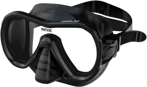 Vista 7 de Seac Giglio, máscara de buceo y snorkel para adultos y buceadores más jóvenes