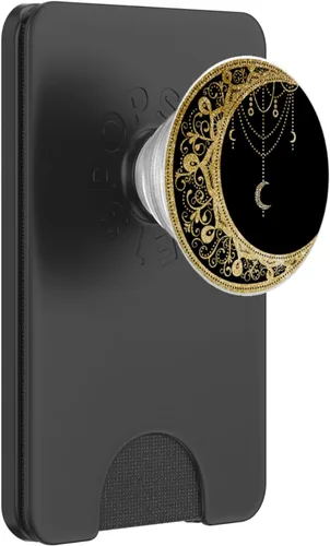 Vista 7 de Astrología Pagan Wicca Regalo de bruja atrapasueños cristales Moon PopSockets PopGrip: agarre intercambiable para teléfonos y tabletas