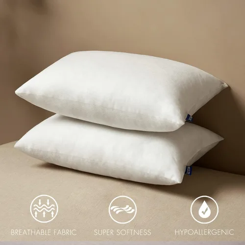 Vista 4 de MIULEE Inserto de almohada e inserto de almohada no tejido de 12 x 20 pulgadas