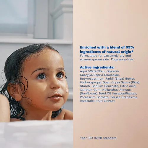 Vista 8 de Mustela Stelatopia Eczema-Prone Skin Cleansing Gel - Baby Face & Body Wash with Natural Avocado & Sunflower Oil - Fragrance-Free & Tear Free