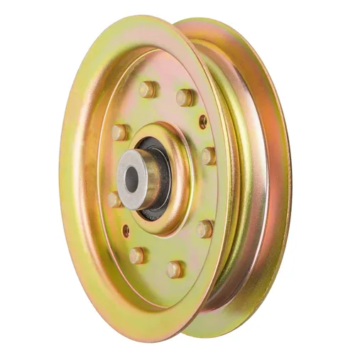 Vista 2 de Polea tensora plana para MTD Cub Cadet RZT 50 L54 S42 42 S54 S50 LT1040 RZT50 Troy-Bilt GT54 TB2450 TB2142 756-04129B 956-04129C 753 -08171 paquete