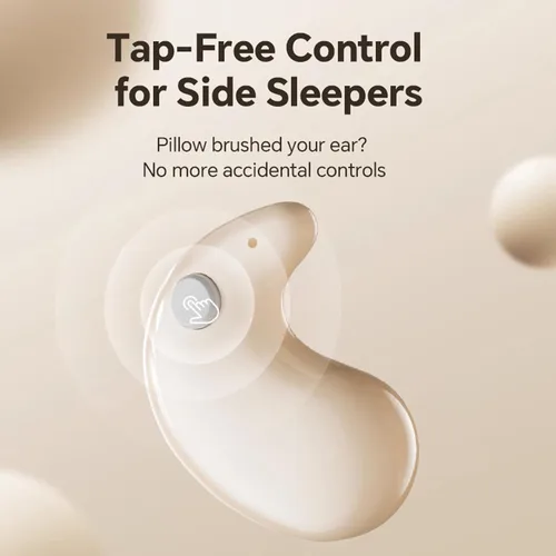 Vista 7 de Auriculares pequeños invisibles para dormir de lado, auriculares ocultos, inalámbricos, Bluetooth, cómodos, de perfil bajo, pequeños, discretos