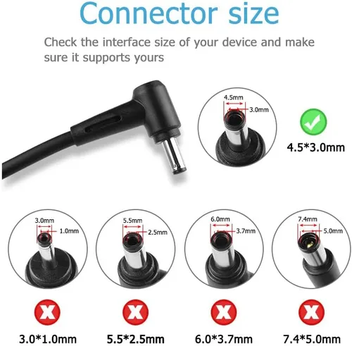 Vista 2 de Cargador de CA de 150 W compatible con Asus A17-120P2A ADP-120CD B A18-150P1A Zenbook Pro 15 Flip OLED Q529 Q529Z Q529ZA Q539ZA Q539Z Q539ZD UP6502