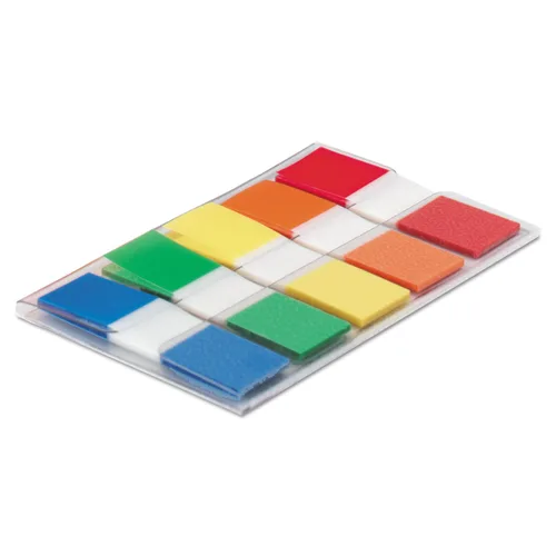 Vista 3 de Post-it 6835CF Banderas portátiles Post-it, 1/2 pulgadas x 1-3/4 pulgadas, 100/PK, estándar AST.