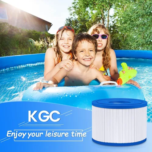 Vista 7 de KGC Paquete de 2 filtros de bañera de hidromasaje tipo VI compatibles con filtros Coleman Salu spa Lay-Z-Spa, repuesto para cartuchos de filtro