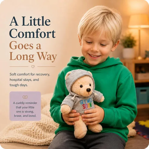Vista 5 de Ganz Oso de peluche con libro de amígdalas de adiós Set de regalo