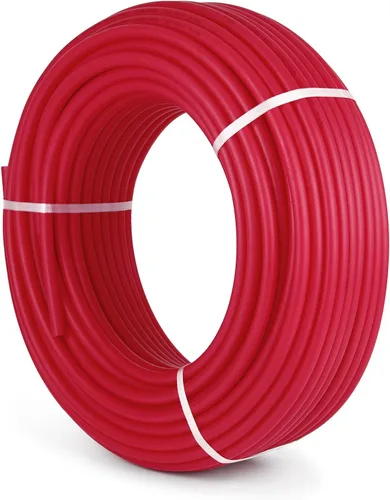 Vista 11 de Happybuy Tubo PEX 1 pulgada, 91 metros Tubo PEX para plomería de agua radiante sin barrera Pex-B?1" Sin barrera/91M/Rojo?