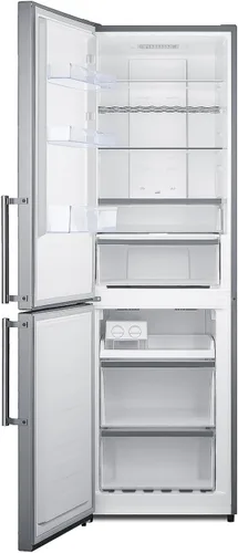 Vista 3 de Summit FFBF235PL - Refrigerador-congelador de 24 pulgadas, acero inoxidable