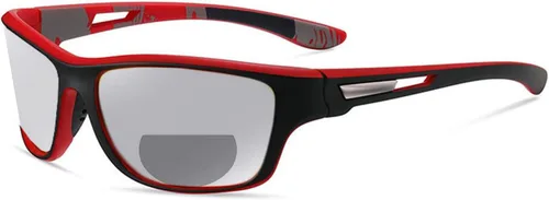Vista 8 de Gafas de lectura bifocales fotocrómicas de transición para hombres y mujeres, lentes de sol deportivos de seguridad envolventes