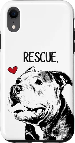 Vista 25 de Rescue Pitbull Dog Save Dogs Pit Bull Lover - Carcasa para iPhone 17
