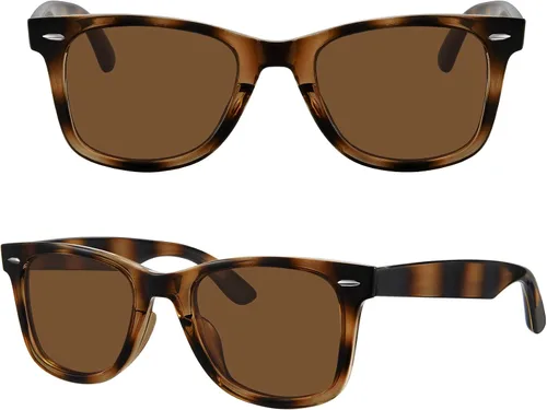 Vista 40 de MEETSUN Polarized Sunglasses for Women Men Classic Retro Square Frame Driving Sun Glasses UV Protection