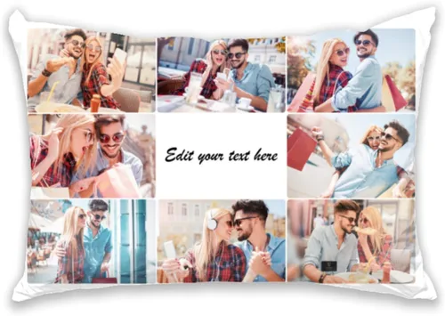 Vista 13 de EAQ Funda de almohada personalizada con imagen personalizada con su propio texto/imagen/logotipo