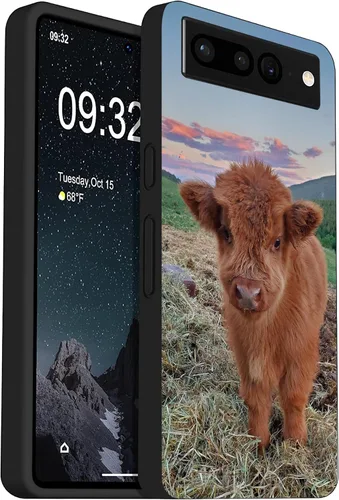 Vista 9 de Funda protectora de TPU compatible con Google Pixel 6, diseño botánico hippie groovy vintage abstracto a prueba de golpes con diseño único