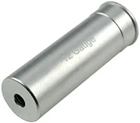 Vista 4 de 12 Gauge Shotgun Cartucho Laser Bore Sighter; Color Plata; Láser Rojo