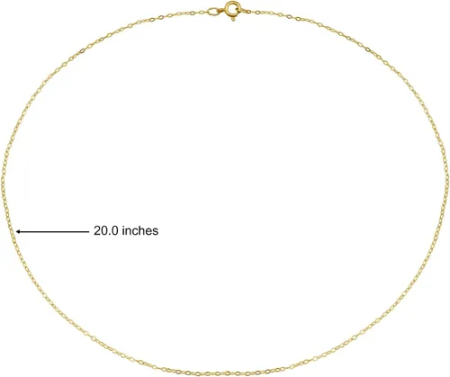 Vista 14 de Hoops & Loops Collar de plata de ley 925 de 0.035 in de fino y delicado collar de cadena de cable para mujeres, adolescentes, niñas, hombres, 16