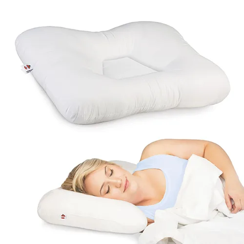 Vista 2 de Core Products Almohada Tri-Core tamaño mediano, firme y suave, paquete de cuidado del cuello