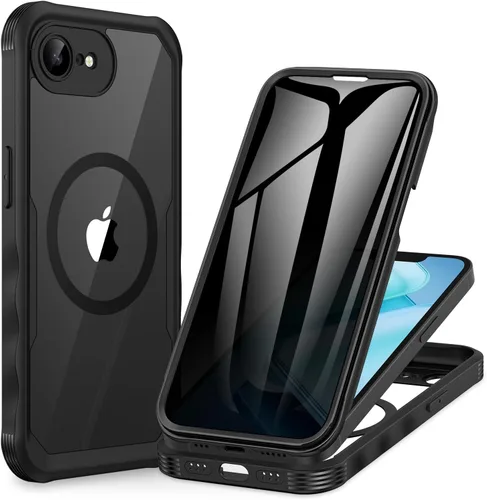 Vista 68 de CENHUFO Funda de privacidad para iPhone 11 Pro, funda de cuerpo completo con protector de pantalla de privacidad de vidrio templado 9H integrado