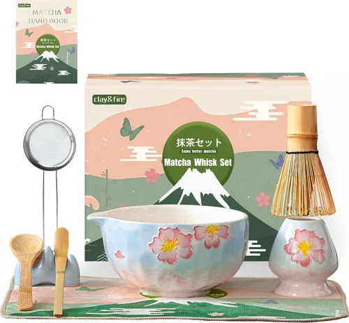 Vista 13 de Batidor de matcha, batidor de bambú hecho a mano para polvo matcha, Chasen japonés tradicional para agitador de matcha, 100% natural Matcha Wisk