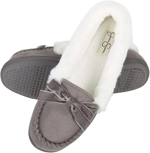 Vista 4 de Jessica Simpson - Mocasines de microgamuza para mujer, interior o exterior