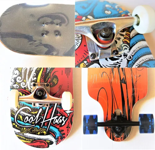 Vista 2 de Longboard Skateboards Cruiser Hardware Tornillos Negro para 1 1.25 1.5 1.75 2 pulgadas