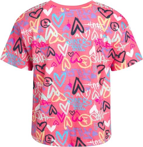 Vista 6 de Fila Camiseta deportiva para niñas, 2 piezas, ligera, de rendimiento, para niñas, camiseta deportiva deportiva (talla 7-16)
