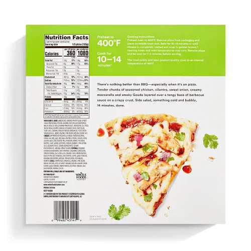 Vista 2 de 365 by Whole Foods Market - Pollo a la parrilla para pizza, 14.3 onzas