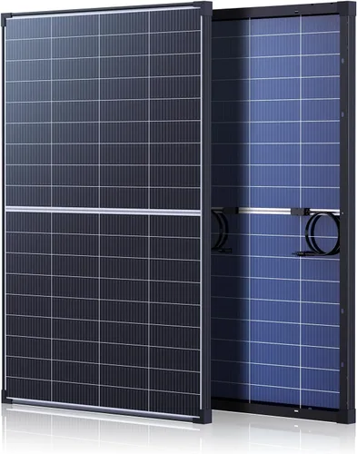 Vista 10 de Panel solar bifacial de 240 W, 2 unidades, 120 W, tipo N 16 BB, anti-sombra