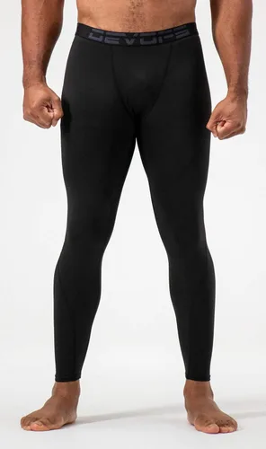 Vista 7 de DEVOPS - Pantalones de compresión térmicos para hombre, mallas atléticas de base, paquete de 2