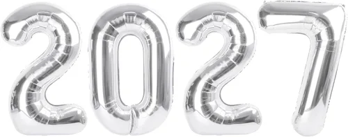 Vista 109 de Globos con números de 40 pulgadas, color negro, para decoraciones