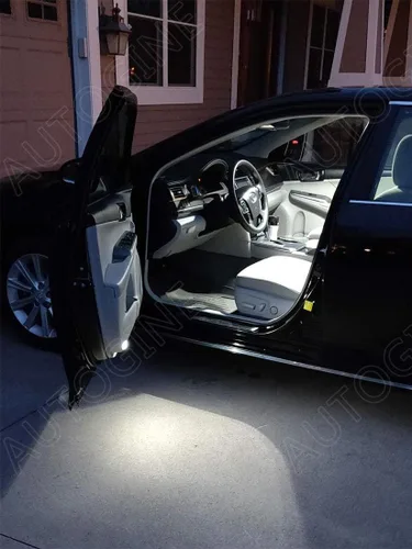 Vista 6 de AUTOGINE - Kit de 10 luces LED blancas para interiores de Toyota Prius 2010 2011 2012 2013 2014 2015, bombillas LED interiores súper brillantes