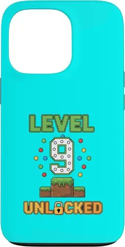 Vista 10 de Birthday Level 9 Unlocked 9th Birthday Gamer Level Up Birthd Case for iPhone 16