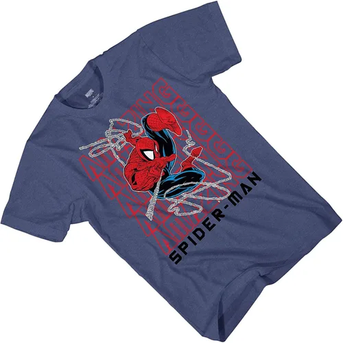 Vista 4 de Marvel Boys Comics Avengers Shirt Spiderman, Ironman, Capitán América y Hulk Tee Throwback Classic T-Shirt