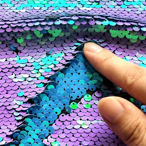 Vista 19 de Tela de lentejuelas reversible para pared sensorial para niños, lentejuelas grandes de 0.5 cm para grafiti sensorial para niños pequeños