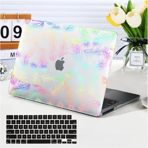 Vista 37 de Funut Funda para MacBook Pro de 13 pulgadas 2025 2024-2016 versión M2 M1 A2338 A2251 A2289 A2159 A1989 A1708 A1706, carcasa rígida de plástico