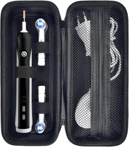 Vista 11 de Funda rígida de viaje para cepillo de dientes compatible con Oral-B Pro 1000, 2000, 3000, 3500, 1500/ para cepillo de dientes eléctrico Philips