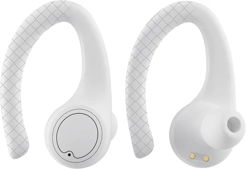Vista 7 de Coby Auriculares Bluetooth inalámbricos con puntas intercambiables con puntas de ganchos intercambiables, gel de oreja de varios tamaños, resistente