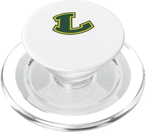Vista 7 de Longview Lobos Football L Design PopSockets Adhesive PopGrip