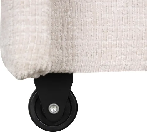 Vista 44 de Sofá modular moderno en forma de U de 115 pulgadas, juego de sofás tapizados grandes con asiento de almacenamiento, sofá cama convertible con diván