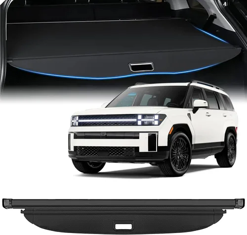 Vista 63 de AUXKO - Cubierta de carga retráctil para Lincoln MKX 2018-2016, cubierta de equipaje de maletero con protección de sombra para Lincoln Nautilus