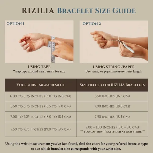 Vista 5 de RIZILIA Pulsera de tenis chapada en oro blanco de 18 quilates con circonita cúbica de corte ovalado, 7