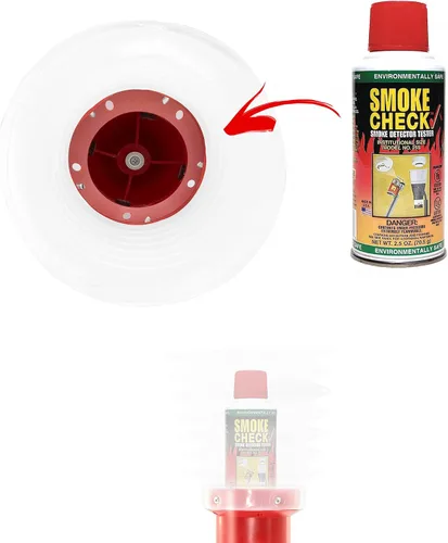 Vista 3 de Nuevo y mejorado fumar PRO - Detector de humo/probador de alarma de incendio + 1 lata de humo