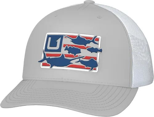 Vista 48 de HUK - Gorra de camionero de malla para hombre con cierre a presión Gorra de pesca antirreflectante