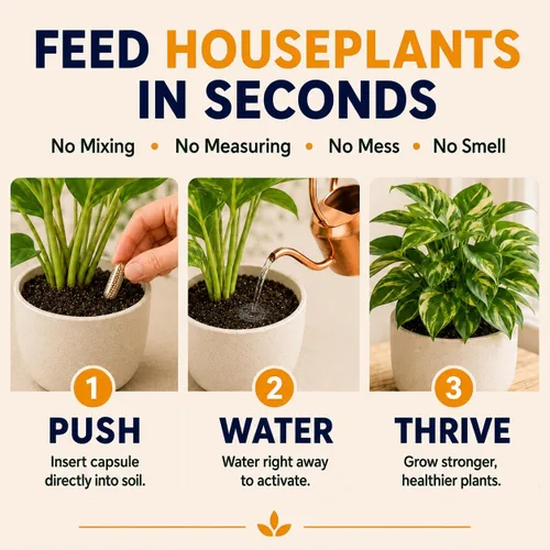 Vista 3 de Premium Alimento para plantas – Estacas de fertilizantes orgánicos – 100