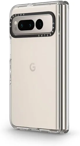 Vista 3 de [Usado] CASETiFY para Pixel Fold Case - Impact Clear