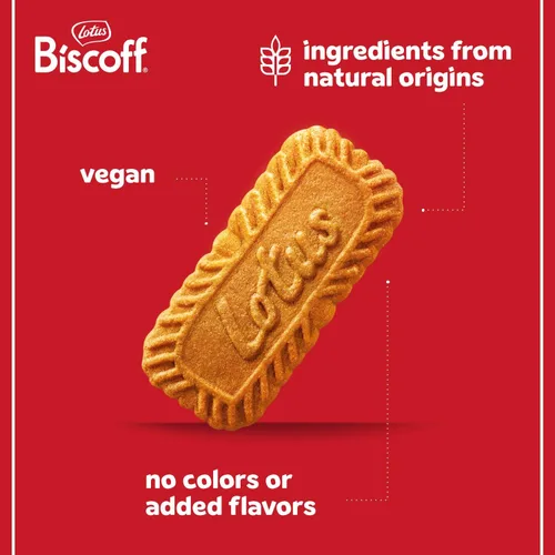 Vista 4 de Lotus Biscoff – Galletas europeas de galletas de mantequilla – Sin OMG, proyecto verificado + Vegano – 8.8 onzas