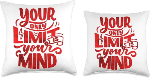 Vista 3 de DO YOU? LOVE YOU? Self Esteem, Motivation & Help Your Only Limit is Your Mind Self Help Esteem Love & Support - Almohada de 16 x 16 pulgadas