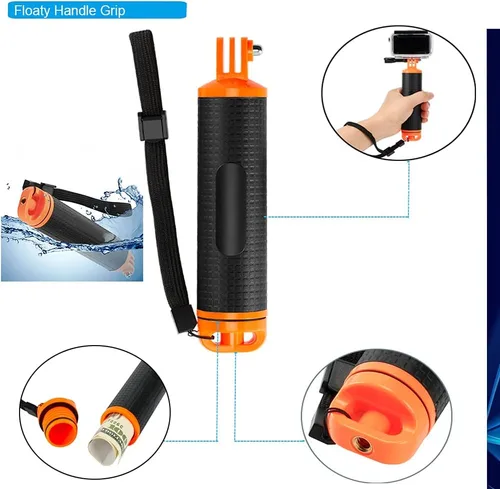 Vista 6 de Kit de accesorios para Gopro Hero 13 12 11 10 y 9 cubierta de batería negra para puerta, carcasa impermeable de silicona, protector de pantalla