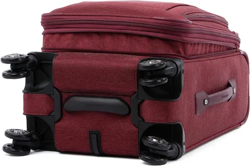 Vista 7 de Travelpro Platinum Elite-Softside - Maletas expansible con ruedas giratorias, Bordeaux), 409188009
