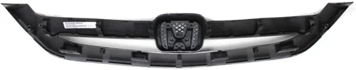 Vista 4 de Garage-Pro Rejilla compatible con Honda Civic Plastic (PP) 2001-2003, carcasa negra y cupé de inserción