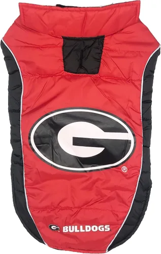 Vista 16 de Pets First Collegiate Clemson Tigers - Chaleco acolchado para perros y gatos. Talla S. Abrigo cálido, acogedor e impermeable, para perros y gatos